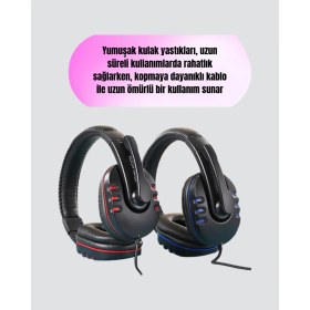 Resim Zero Land Matrixzn Kablolu Headset – Net Ses Ayrımı Ve Ayarlanabilir Konfor 