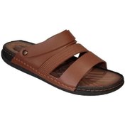 Resim Gezer Erkek Siyah Sandalet Terlik Ortopedik Comfort Tabanlı 