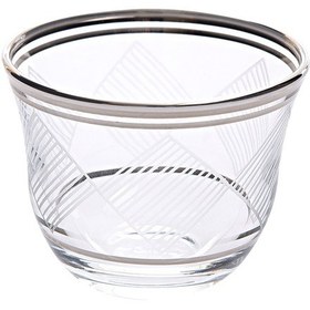 Resim Decorium Mırra Bardağı 6 Prc Karo Platın M00409 