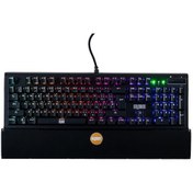 Resim Dragos Darkside DM700-K Blue Switch Kablolu RGB Gaming Mekanik Klavye 