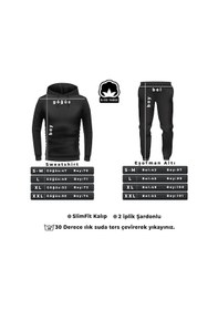 Resim Uyguntarz Unisex Quenn Baskılı Eşofman Takımı Gri 
