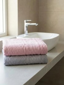 Resim 100x150 Büyük Boy%100 Pamuk 2’li Banyo Havlusu – Yumuşak, Kalın, Yüksek Su Emici ve Hızlı Kuruyan Havlu Seti 