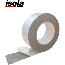 Resim İsola 5cmx10m kendinden yapışkan butil folyolu bant su yalıtımı tamir çatı dere baca izolasyon bandı 