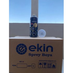 Resim Ekin 400 ml Krom Yaldız 15'li Koli Sprey Boya 