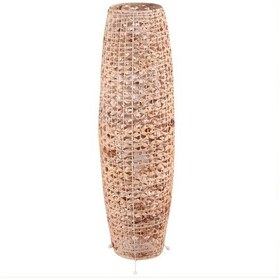 Resim Naturel Hasır Lambader 25x87cm Kahve 