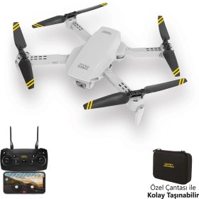Resim Corby CX017 Wifi Çift Kameralı Katlanabilir 1080P Drone 