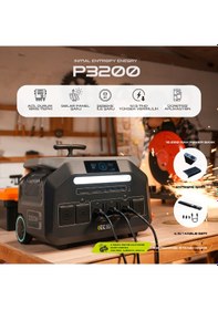 Resim 2048wh 6400w Max. Taşınabilir Güç Kaynağı P3200 