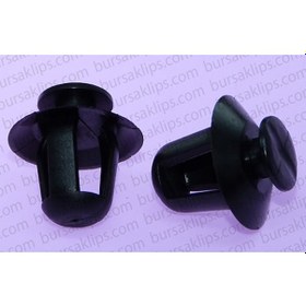 Resim Citroen Berlingo,peugeot 206 Çevre Band Klipsi İnce 10 Adet 