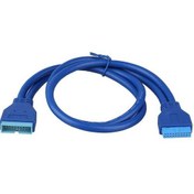 Resim 19 pin usb 3.0 dişi erkek uzatma kablosu 19 pin usb 3.0 dişi erkek uzatma kablosu