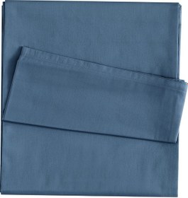 Resim Linens Mix&Match Saten King Çarşaf İndigo 