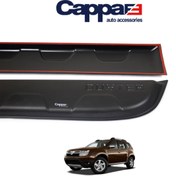 Resim Cappafe Dacia Duster Kapı Koruma Dodik Seti Uv Katkılı (Abs) Mat Siyah 4 Parça 2010-2013 