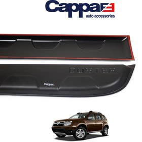 Resim Cappafe Dacia Duster Kapı Koruma Dodik Seti Uv Katkılı (Abs) Mat Siyah 4 Parça 2010-2013 