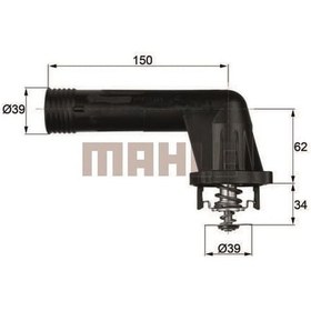 Resim MAHLE TI2095 Termostat 95 C.E36 93 M43B16-M43B18 