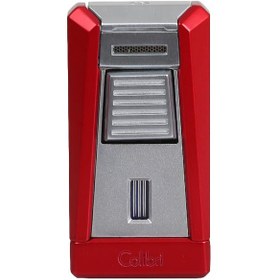Resim Colibri Stealth 1 Kırmızı-Gümüş Puro Çakmağı 