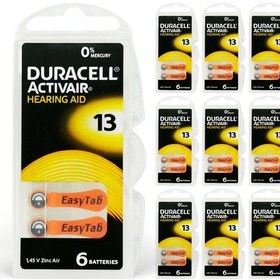 Resim Duracell Activair 13 Numara Işitme Cihazı Pili 60'lı 