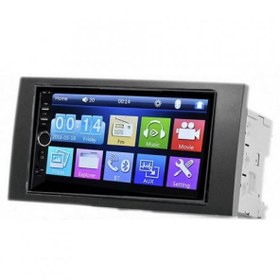 Resim Ford Focus Cmax Connect Transit Uyumlu 7inçh Dokunmatik Multimedya Double Din Oto Teyp BT USB SD AUX 