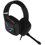 Resim Pazarcan Lecoo Rgb Aydınlatmalı Gaming Kulaklık Usb+3.5Mm Jacklı Kulaküstü Siyah/Kırmızı Ht406 