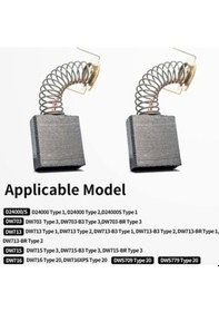 Resim Zcjb Dw713-2 Karbon Motor Fırçaları-siyah -118057 