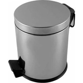 Resim Çelik Banyo Paslanmaz Çelik Pedallı Çöp Kovası 3 lt 