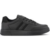 Resim Slazenger ZIPPER I Kadın Siyah / Siyah Günlük Spor Ayakkabısı 