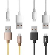 Resim Linktech K571 Micro Usb Data/Şarj Kablosu Örgü Metal Başlı 3Mt (465400642) 