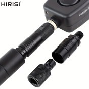 Resim Hirisi Tackle Carp Balıkçılığı Aksesuarları Olta Pod Bağlantısı Hızlı Değişim Bağlantısı Bank Çubuğu Isırma Alarmı İçin - Siyah, Paslanmaz Çelik, Pilsiz, Magnezyumsuz Çubuk/Çakmak Taşı 