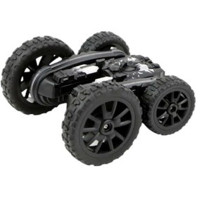 Resim Uzaktan Kumandalı Full Fonksiyon 2.4 Şarjlı Buhar Atan Akrobat Araba Siyah Batman 