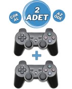 Resim Kensa Playstation 3 Uyumlu Joystick Oyun Kolu Ps3 Controller 2 Adet 