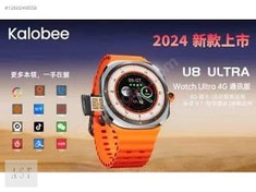 Resim Kalobee U8 U8 Ultra Görüntülü Görüşmeli Hatlı Akıllı Saat 