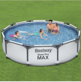 Resim Prefabrik Havuz Yuvarlak 305x76cm 56406 