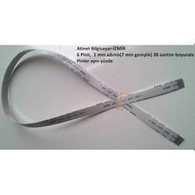 Resim Awm 20624 80C 60V Vw-1 Flex Şerit Kablo 6 Pin 30Cm 6-1-30A 