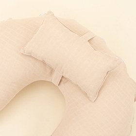 Resim Emzirme Yastığı - Kumsal Beji Muslin 