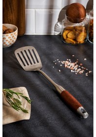 Resim Emsan Woody Paslanmaz Çelik Izgara Spatula 