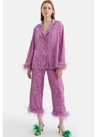 Resim N23kn3107 Nocturne Dökümlü Pantolon Lila 