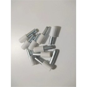 Resim Metal Başlı Raf Pimi-Beyaz 50 Adet 