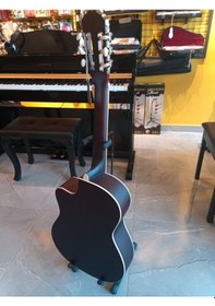 Resim Ravenni Rcg-120 4/4 Klasik Gitar Tam Boy Kesik Kasa Kılıf+penaseti+kapo Hediyeli Kahverengi 