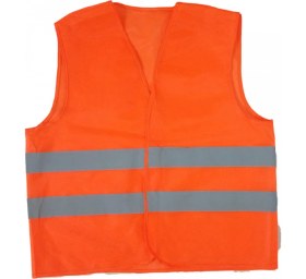 Resim Goldsea Ikaz Yeleği Fosforlu 5cm 2 Çizgili Turuncu 