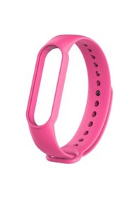 Resim Silikon Esnek Akıllı Bileklik Kordonu Mi Band 5 - 6 Uyumlu 