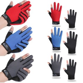 Resim MSO TEKNOLOJİ VIP Kalite Silikonlu Kaymaz Olta Bisiklet Fitnes Sürücü Eldiven 