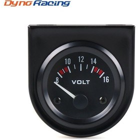 Resim Araba Modifiye 12v Evrensel Voltmetre 52mm Araba Voltaj Ölçer 8-16v 1114 