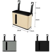 Resim Dancemonkey Cbtx Oto Koltuğu Asma Mendil Kutusu Siyah 