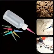 Resim Çeşitli Uçlarla 7 Parça Sıkma Şişe Seti - Pasta Süsleme, Pişirme & Sanat Projeleri İçin Mükemmel - Gıda Sınıfı, Kokusuz Plastik, Sadece Elde Yıkama 