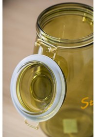 Resim Acar Pierre Klipsli Kapaklı Kavanoz Seti - 21.5 Cm Açık Yeşil 