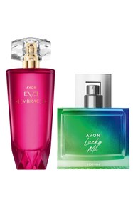 Resim Avon Lucky Me Erkek Parfüm Ve Eve Embrace Kadın Parfüm Paketi 