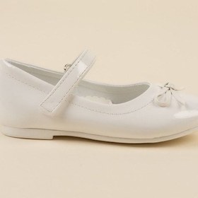 Resim Gimer - Bıyık Fiyonk Beyaz Kız Çocuk Ayakkabı - Eyl1302G Beyaz 