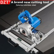 Resim Regüle Edilebilir Dairesel Testere Kılavuzu/Yırtma Çit | Metal Çerçeveli Ayarlanabilir Kesme Rehber Sistemi | Router Jig + Dahili Seviye Ölçer İçerir | DIY ve Profesyonel Ahşap İşleme Aleti | Düz Hat Bulucu + Sıkıştırma Cihazı | Ahşap İşleme Aksesuar Seti 