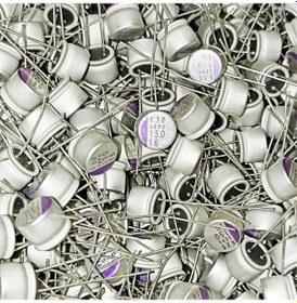 Resim 150mf 16v 8x6 Elko Kondansatör 50 Adet 