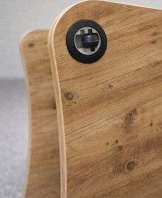 Resim Entrea Design Tekerlekli C Ayaklı Laptop Sehpası, Koltuk Sehpası, Kahvaltı Masası, Çalışma Sehpası 