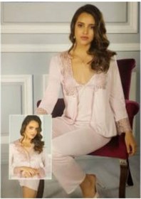 Resim Pierre Cardin 6'Lı Penye 5005 Gecelik Sabahlık Takım 5005 