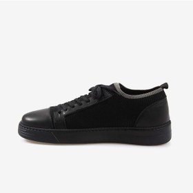 Resim Kemal Tanca Erkek Spor & Sneaker Ayakkabı Trk1 Siyah Triko 